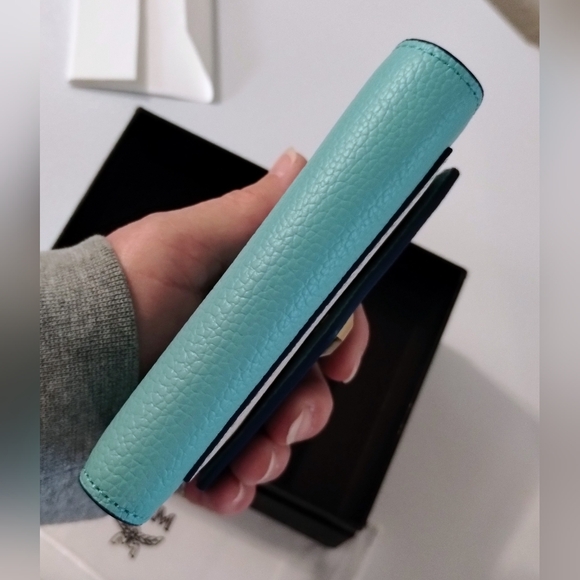 MCM Spektrum Camera Bag With MCM Blue Lagoon Wallet NWOT - Picture 14 of 16